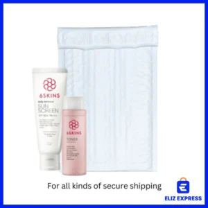 Plastic Bubble Mailers Waterproof Padded Shipping Envelopes, Air Pouch Peel & Seal Tear-Resistant Mailers, Color White Size Large (270x360)- 5 Pcs