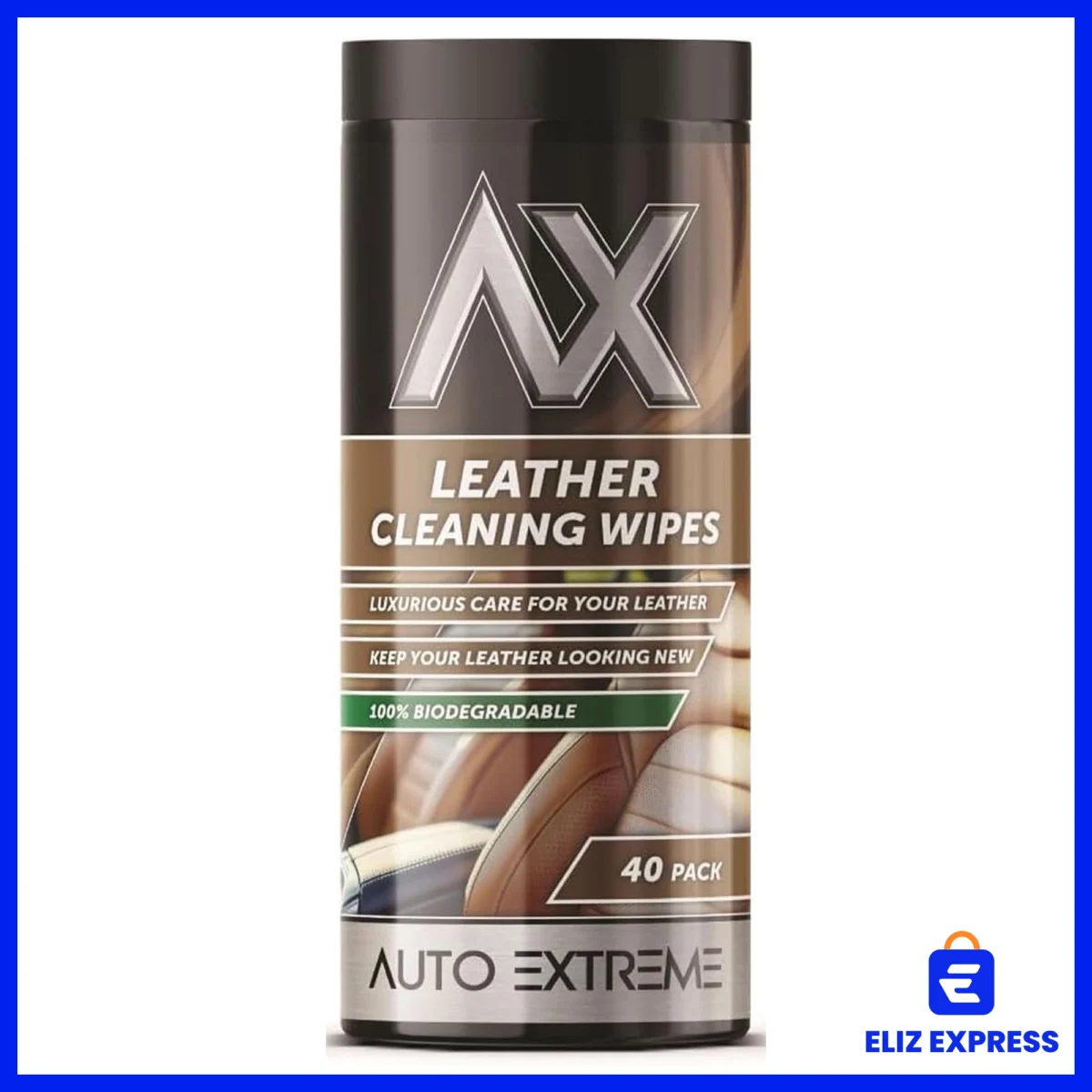 Auto Extreme Leather Cleaning Wipes (40pk) Cleaner & Conditioner